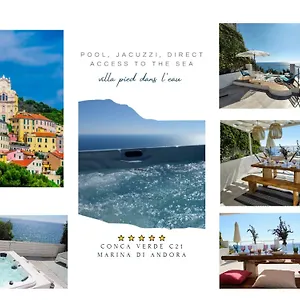 2* Aparthotel Conca C21- Front Little Pool, Private Jacuzzi Sea View