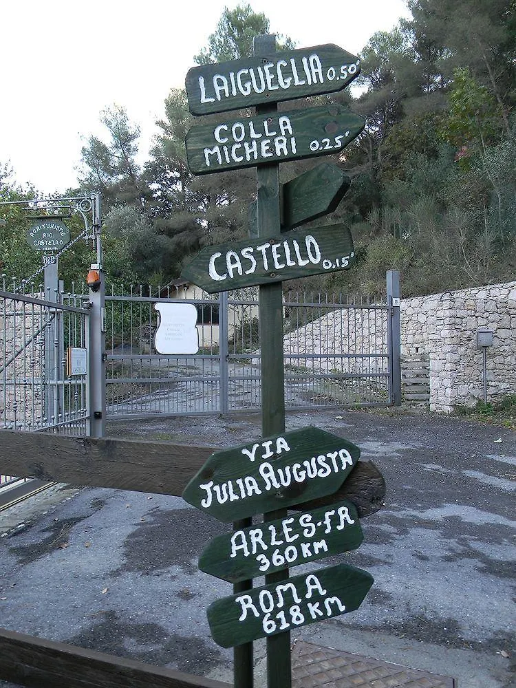 Farm stay Agriturismo Rio Castello Andora Italy